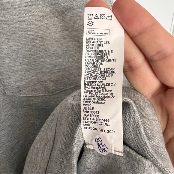 Van Heusen Essential Ponte Sweatshirt size S/P - Picture 12 of 12